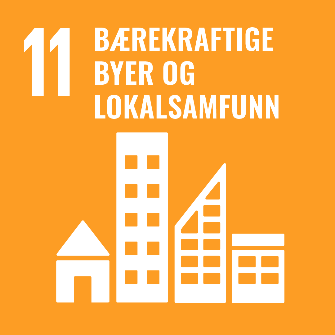 FNs bærekraftsmålMål 11 RGB